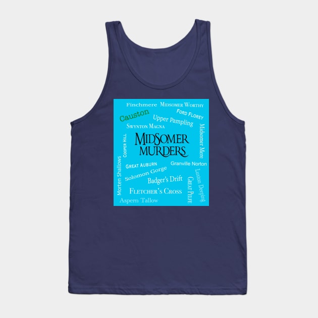 Midsomer Villages Tank Top by FunandWhimsy